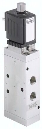 Elektrozawór 5/2 32 mm 6519-H09,0-GM82-GM82-B5-024/DC - Burkert