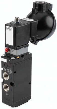 Elektrozawór 5/2 32 mm 6519-H08,0-GM82-GM82-B6-024/UC - Burkert