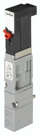 Elektrozawór 2x3/2 10 mm 6524-C04,0-FM20-0000-ZT-024/BA - Burkert