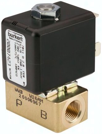 Zawory elektromagnetyczne, zawory Ex 2/2 drogowe - Burkert