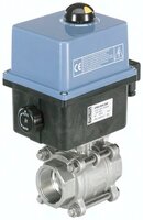 Zawór kulowy z napędem elektrycznym 8804-BA-3-2-40,0EE-VA-RM88-100 - Burkert