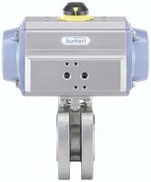 Zawór kulowy z pneumatycznym napędem obrotowym 8805-BK-T-00-2-00-25,0EE-VA-FD - Burkert
