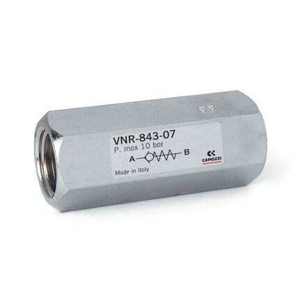 Zawór zwrotny VNR-238-3/8, seria VNR, Camozzi