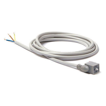 Wtyczka z przewodem 125-503-2, 24VDC, 2 m, seria D, Camozzi