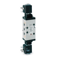 Elektrozawór 5/2 G1/8 bistabilny 458-011-22, seria 4, Camozzi