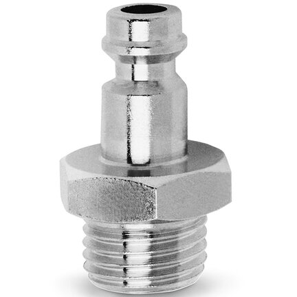 Króciec do szybkozłączki z gwintem zewnętrznym 51501/8, seria 5000 - Camozzi