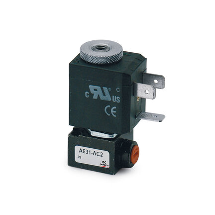 Elektrozawór (A631-AC2IV), serii A - Camozzi