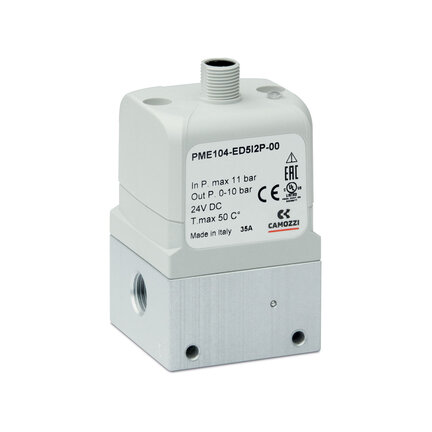 Elektrozawór pilot (PME104-EG5I2E-5F), serii P - Camozzi