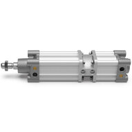 Siłownik ISO 15552, podwójnego działania, śr.=125, skok=100 (63MP2C125A0100N) seria 63 - Camozzi
