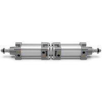 Siłownik ISO 15552, podwójnego działania, śr.=63, skok=10 (63MT2C063A0010) seria 63 - Camozzi