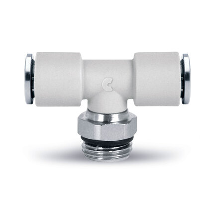 Złączka wtykowa z technopolimeru Compact (7432 4-M5), serii 7000 - Camozzi