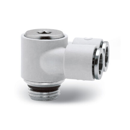 Złączka wtykowa z technopolimeru Compact (7622 6-1/4), serii 7000 - Camozzi