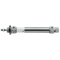 Siłownik kompaktowy magnetyczny ISO6432, z regulowaną amortyzacją, serii 25 (25N2A16A450W) - Camozzi