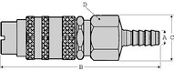 Szybkozłączka do węża 5/16 (101721003) - Cejn