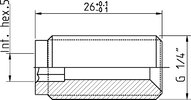 Adapter G 1/4 (GZ) (199500015) - Cejn