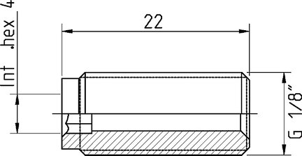 Adapter G 1/8 (GZ) (199500016) - Cejn
