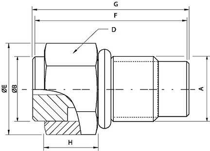 Szybkozłączka 2,5 mm NBR (109616583) - Cejn
