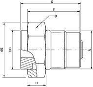 Króciec do szybkozłączki 10 mm NBR (109816588) - Cejn