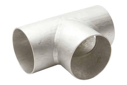 Trójnik równoramienny 323.9 x 3 mm L=254, 4307/304L, EN10253, spaw V - Air-Com