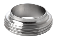 Króciec złącza gwintowany 101.6 x 2 mm C=50 mm - FD+, 316L, SMS, długi, Rd132x1/6 - Air-Com