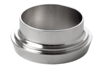 Króciec złącza płaski do spawania DN150 154 x 2 mm H=37 - FD+, 316L, DIN 11851, długi, H=37 - Air-Com