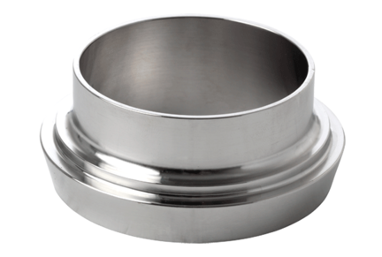 Króciec złącza płaski do spawania DN125 129 x 2 mm H=34 - FD+, 316L, DIN 11851, długi, H=34 - Air-Com