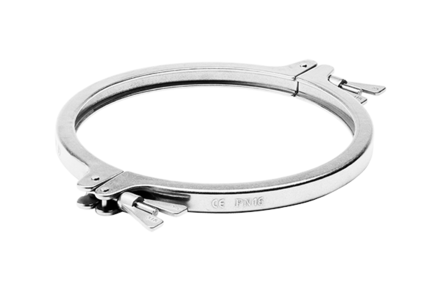Klamra DN 300 - 12" K=319 DB, typ SH, 316, Double bolt, K=319 - Air-Com