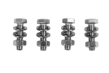 Zestaw śrub DN 10-50 / 1"-2" 4/M 8 x 30 mm DIN 11864-2 Zestaw śrub, 316L, 1"-2" - Air-Com