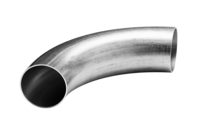 Kolanko 90° 85 x 2 mm R=200.0, 4307/304L, DIN 11852 BA5 / EN 10374 BS5, R=200, matowy, hartowane - Air-Com