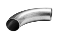 Kolanko 90° 85 x 2 mm R=200.0, 4307/304L, DIN 11852 BA5 / EN 10374 BS5, R=200, matowy, hartowane - Air-Com