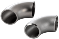 Kolanko 90° 10" SCH 10S 273.05 x 4.19 mm, 304/304L, ASTM A-403 WP-S, LR, 10", bezszwowa - Air-Com