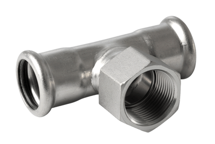 Trójnik 88.9 mm x 2", 1.4404, 2" - Air-Com