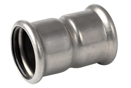 Mufka prosta 88.9 mm, 1.4404 - Air-Com