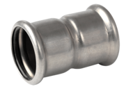 Mufka prosta 88.9 mm, 1.4404 - Air-Com
