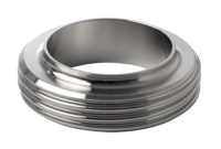 Króciec złącza gwintowany 3" DN75 76.1 x 1.6 mm C=40 - FD+, 316L, DIN 11851, długi, Rd104x1/6 - Air-Com