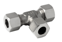 Złączka trójnikowa 30 mm, 1.4571, DIN2353 S - Air-Com