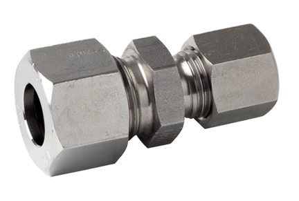 Złączka redukcyjna prosta 8 mm - 6 mm, 1.4571, DIN2353 L, 06 - Air-Com