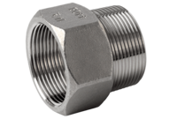 Adapter 1/4" BSP-NPT, 4408, BSP(GZ)/NPT(GW) - Air-Com