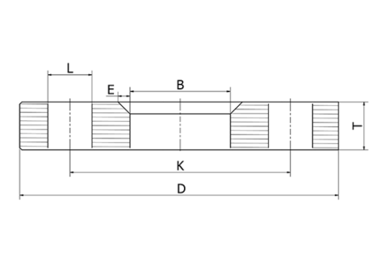 Kołnierz luźny DN200 / 219.1 mm, S235 JRG2, EN-1092 type 02A, PN10, DN 200 - Air-Com