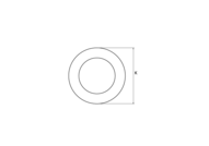 Zaślepka Clamp 76.1 mm / DN65 K= 91.0, 316L, K=91, polerowane,, maks. Ra. 0,8u - Air-Com