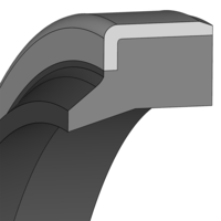Zgarniacz AM44 140X160X10 PU9534 (67123068) - Dichtomatik