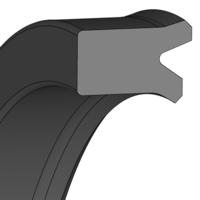 Uszczelniacz tłoczyska SNI24 35X45X8 NB7055 (67188580) - Dichtomatik