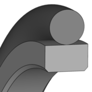 Uszczelniacz tłoczyska SPOR30 2P 22X32,7X4,2 PT0098 (67077029) - Dichtomatik