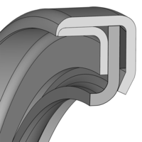 Simmeringi PTFE profil WCP - Dichtomatik