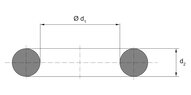 OringR-B 5x2 NBR (49471036) - Dichtomatik