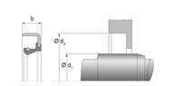 Simmering 25X35X7 NBR WB (49382995) - Dichtomatik