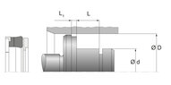 Uszczelniacz tłoka KNA16 3P 95X75X14 NB8009 (67084325) - Dichtomatik