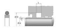Uszczelniacz tłoczyska SPOR30 2P 24X31,3X3,2 PT0098 (67085886) - Dichtomatik