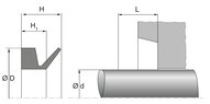 Vring VA 10X60 NBR (49457121) - Dichtomatik