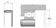 Zaślepka 90X8 NBR VER (67058916) - Dichtomatik